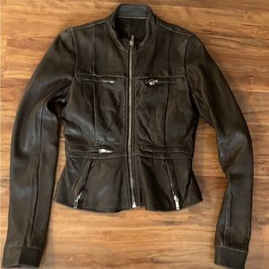 Rick Owens Leather Jacket